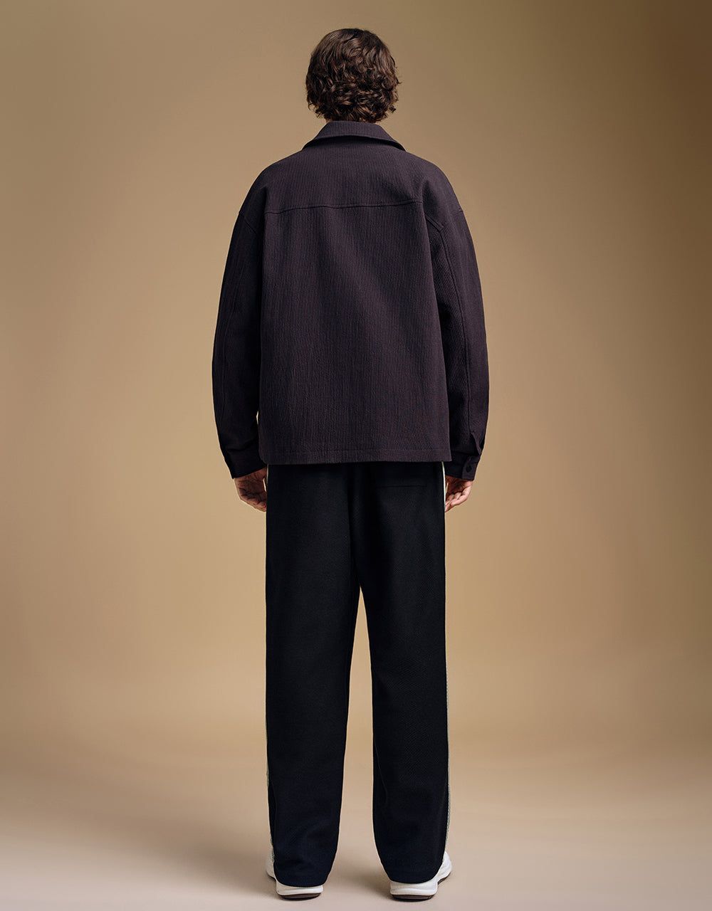 Press Button Textured Jacket sold by Urban Revivo product image thumbnail 4