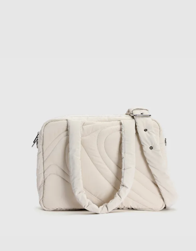 Embossed Shoulder Bag sold by Urban Revivo