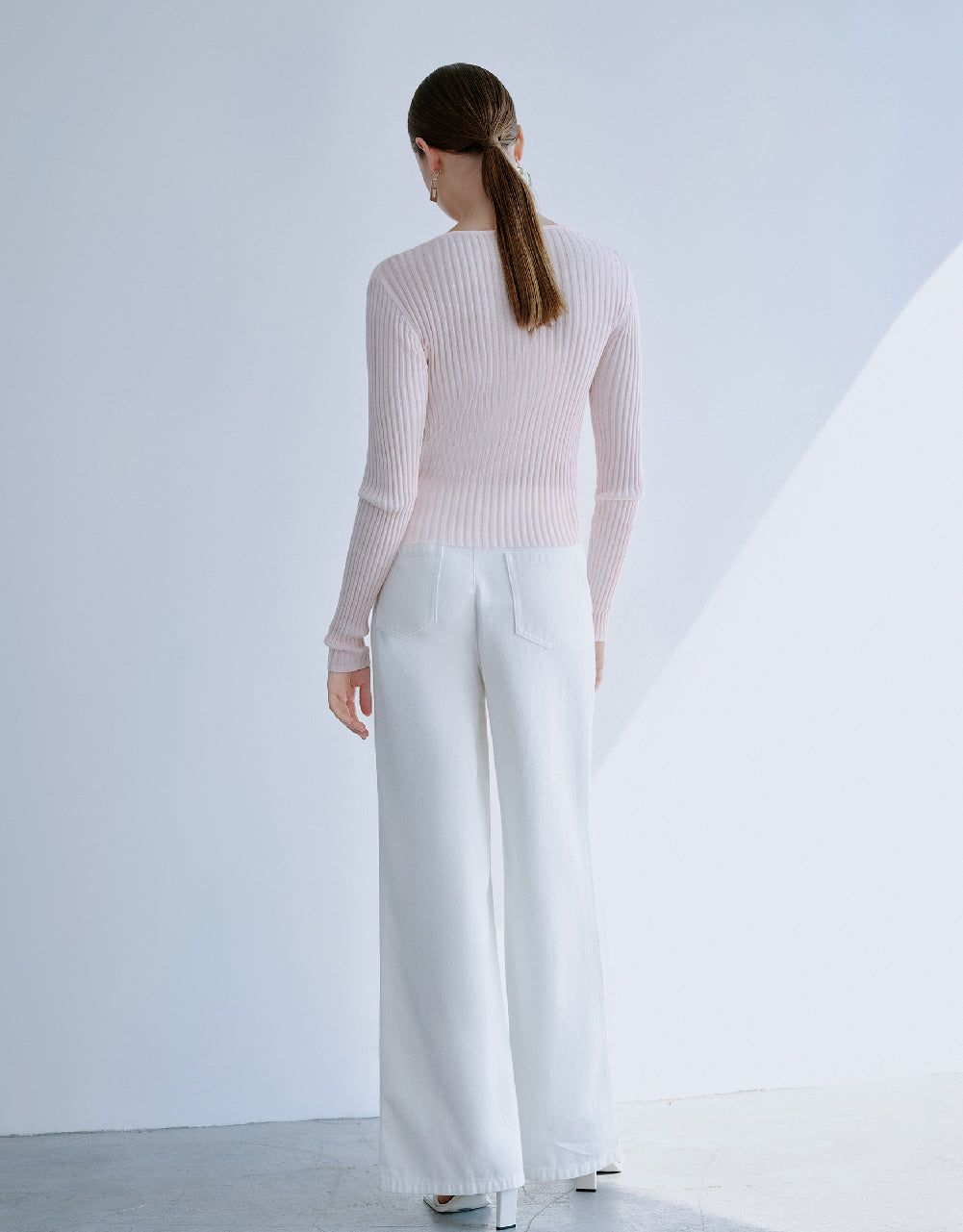 2 In 1 V-Neck Knitted T-Shirt sold by Urban Revivo product image thumbnail 4