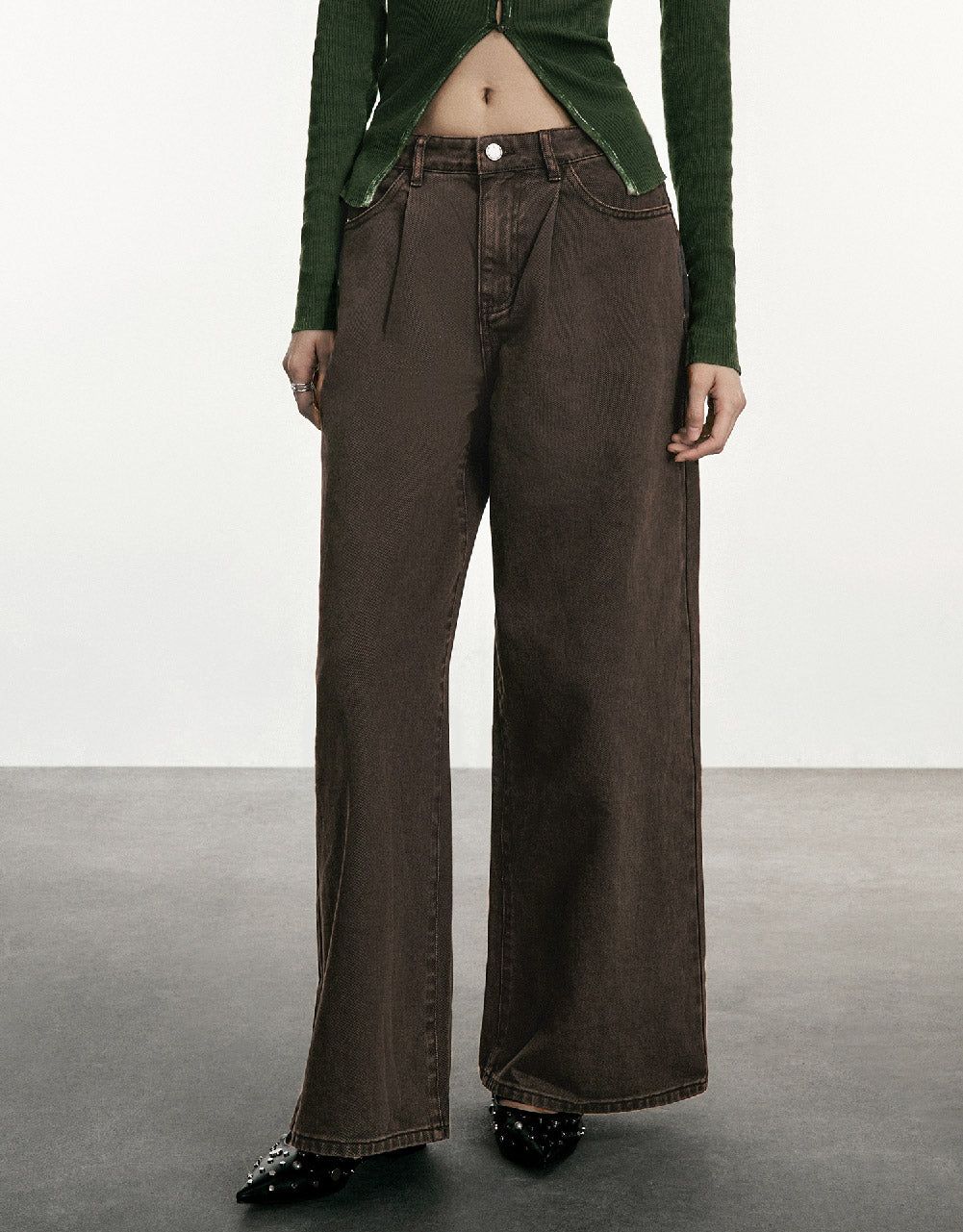 Wide-Leg Jeans sold by Urban Revivo product image thumbnail 4