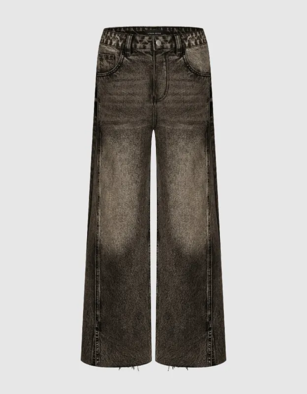 Wide-Leg Jeans made by Urban Revivo