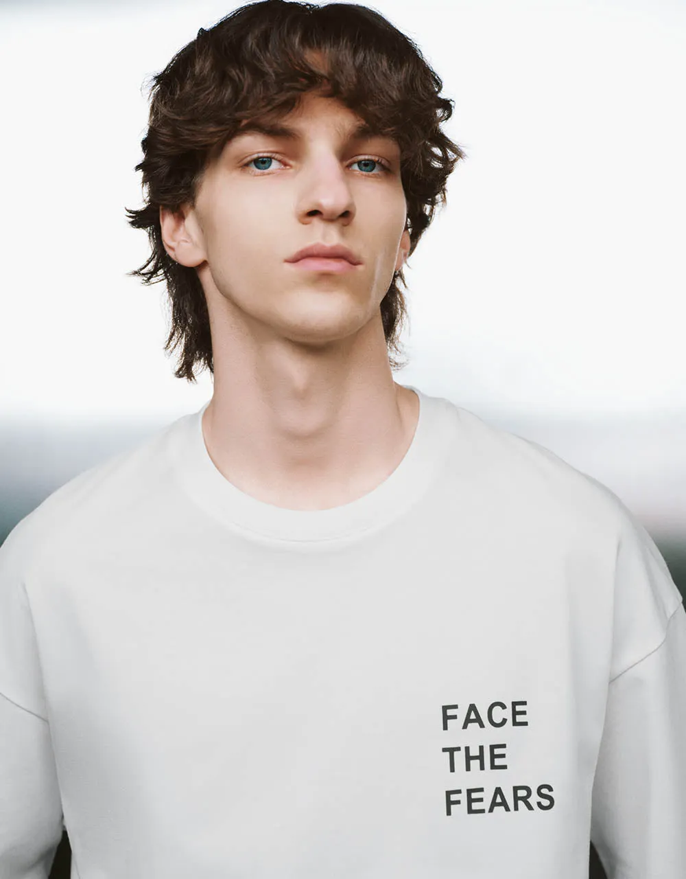 Letter Printed Crew Neck T-Shirt sold by Urban Revivo product image thumbnail 4