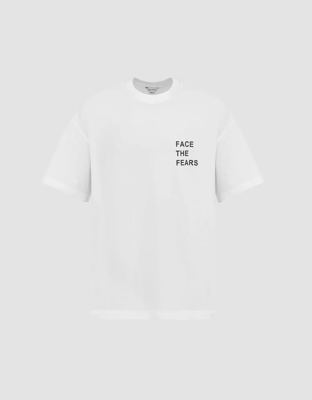 Letter Printed Crew Neck T-Shirt sold by Urban Revivo product image thumbnail 2