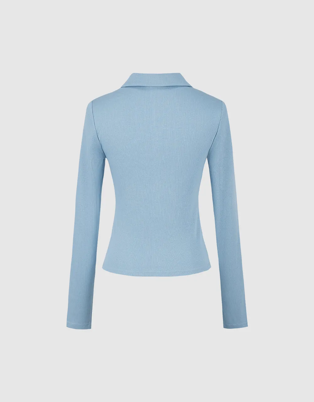 Embroidered Skinny T-Shirt sold by Urban Revivo product image thumbnail 5