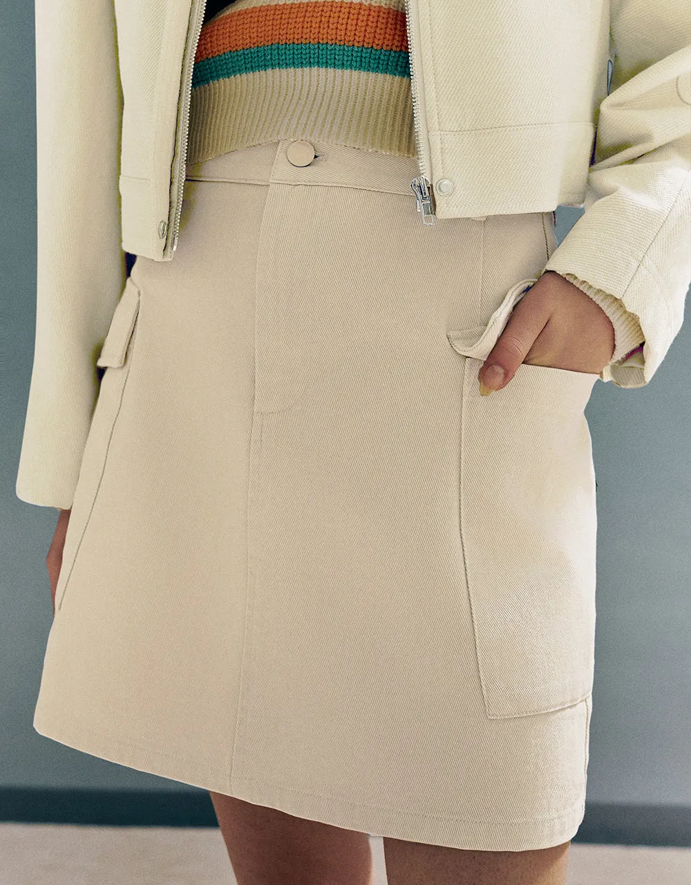 Mini A-Line Skirt sold by Urban Revivo product image thumbnail 5