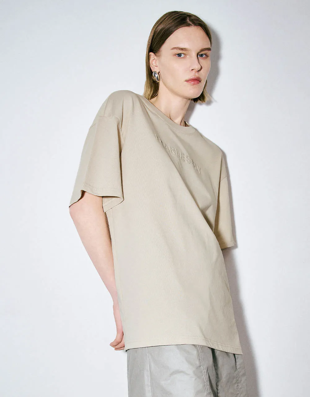 Letter Printed Crew Neck T-Shirt sold by Urban Revivo