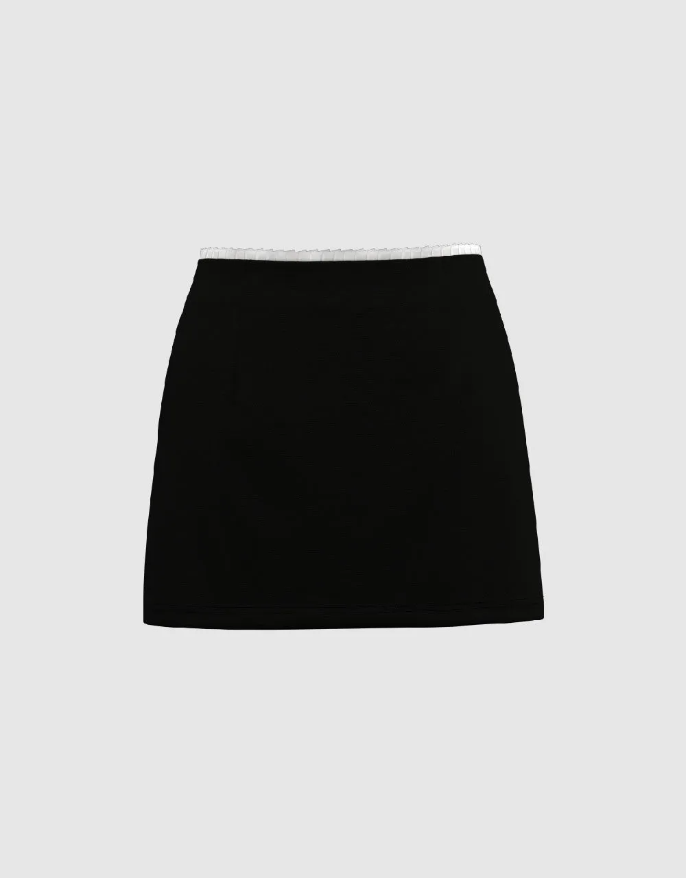 Gingham Mini A-Line Skirt sold by Urban Revivo