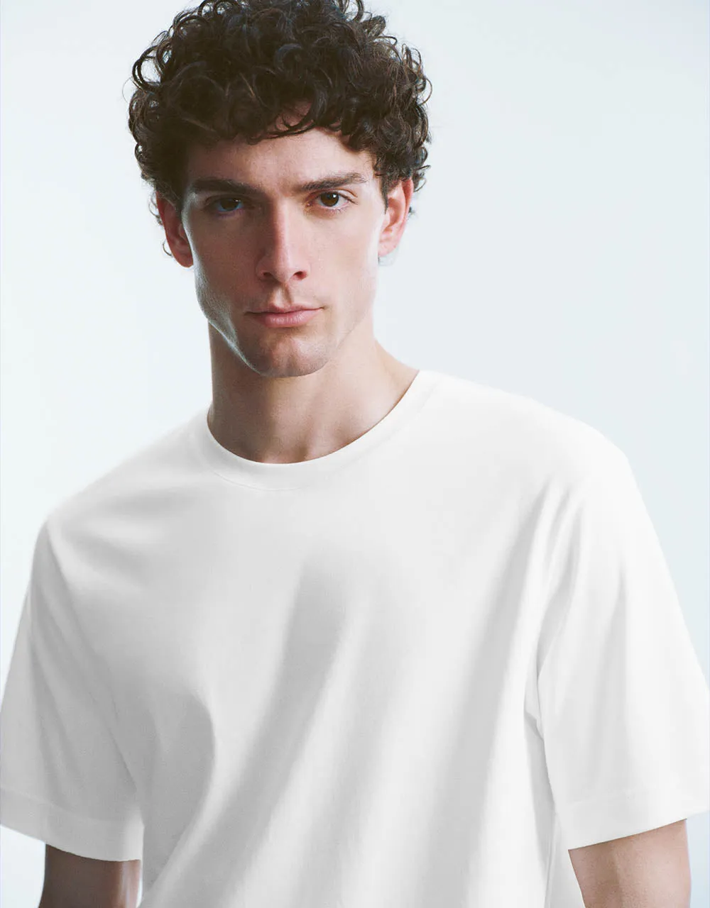 Crew Neck Knitted T-Shirt sold by Urban Revivo product image thumbnail 4