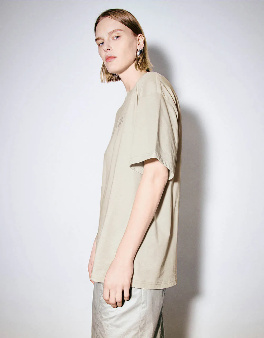 Letter Printed Crew Neck T-Shirt sold by Urban Revivo product image thumbnail 3