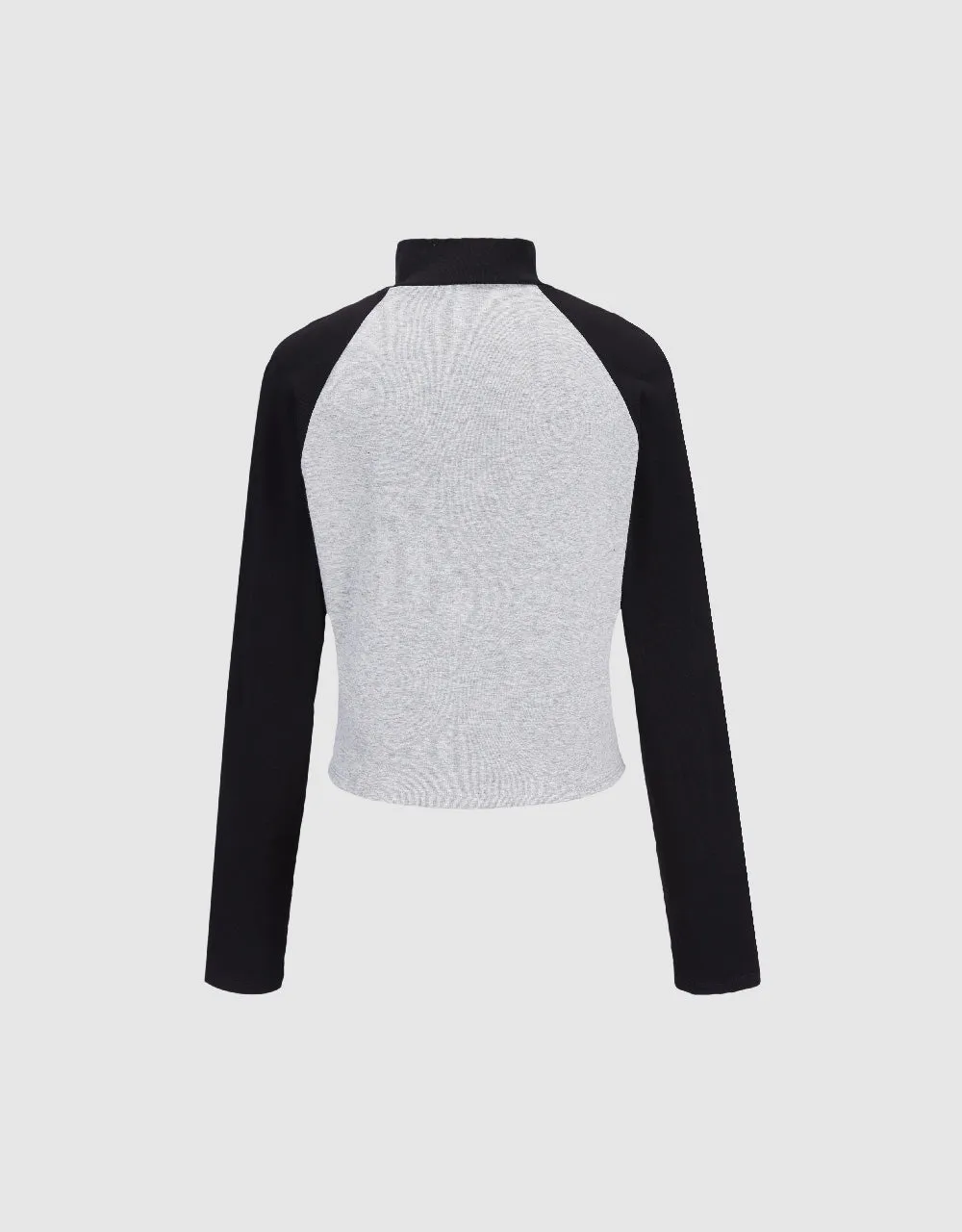 Zip Half Placket Knitted T-Shirt sold by Urban Revivo product image thumbnail 5