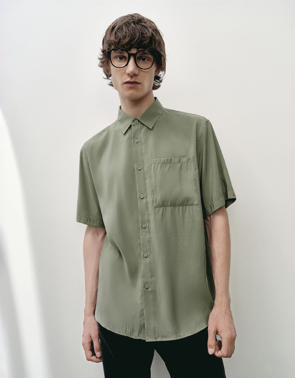 Loose Shirt With Flip Pockets sold by Urban Revivo