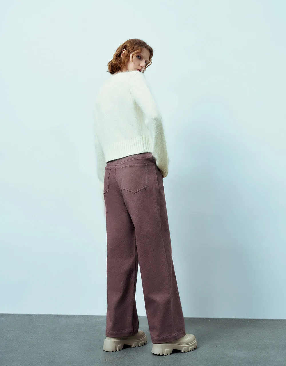 Wide-Leg Pants sold by Urban Revivo product image thumbnail 5