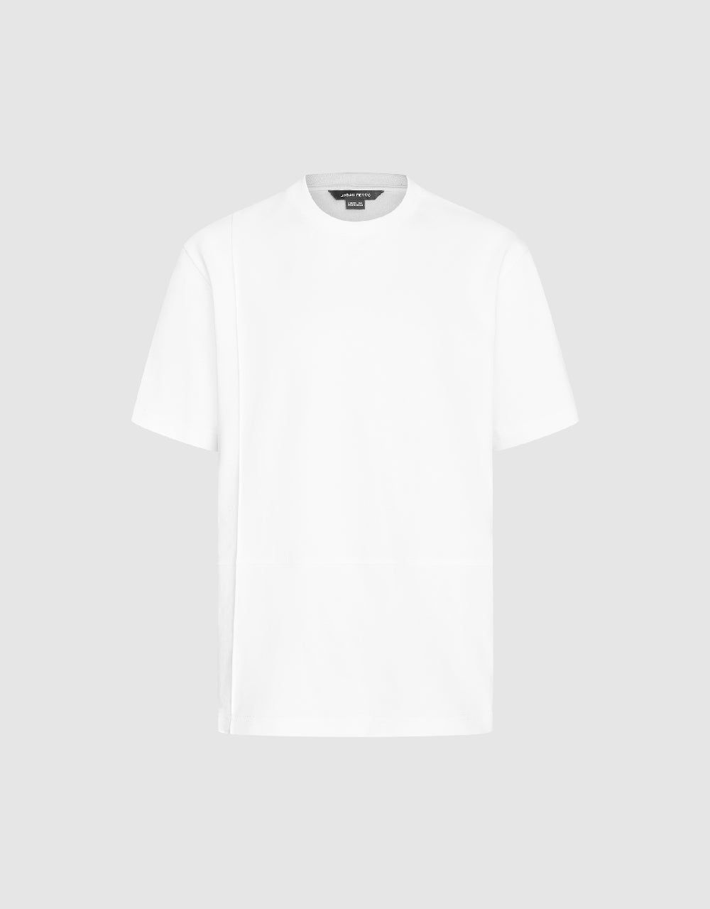 Crew Neck Straight T-Shirt sold by Urban Revivo product image thumbnail 2