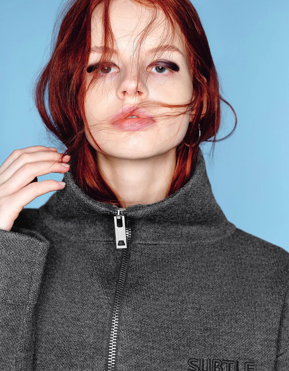 Zipper Front Knitted Cardigan sold by Urban Revivo product image thumbnail 4