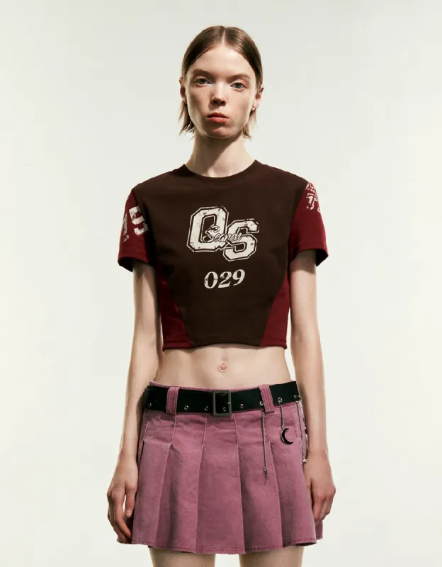 Printed Crew Neck T-Shirt sold by Urban Revivo