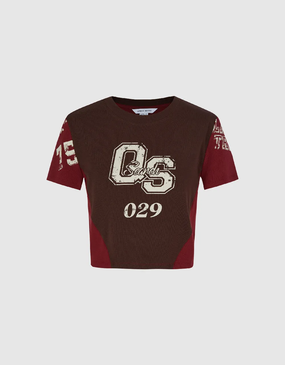 Printed Crew Neck T-Shirt sold by Urban Revivo product image thumbnail 2