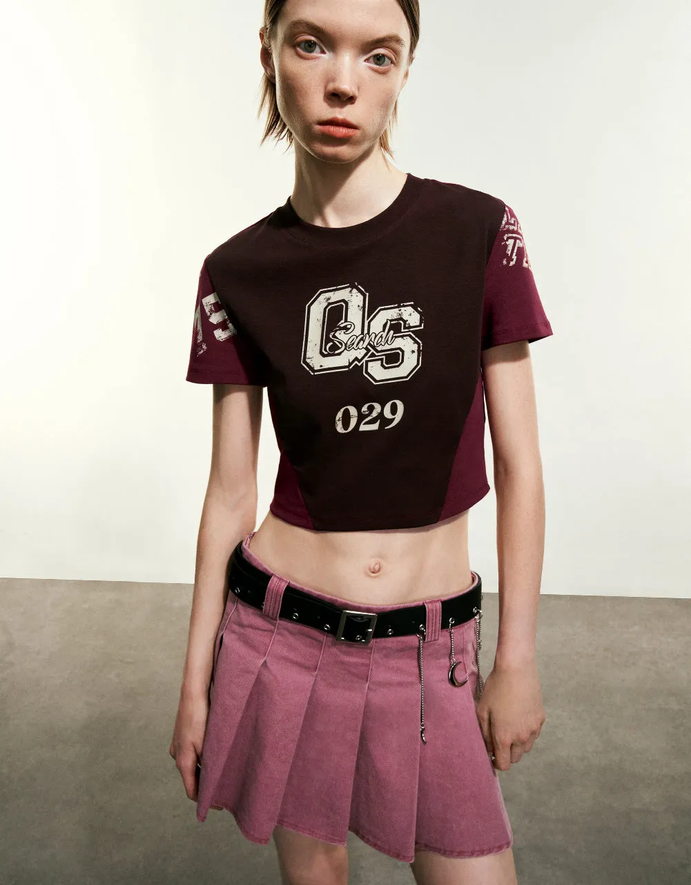 Printed Crew Neck T-Shirt sold by Urban Revivo product image thumbnail 3