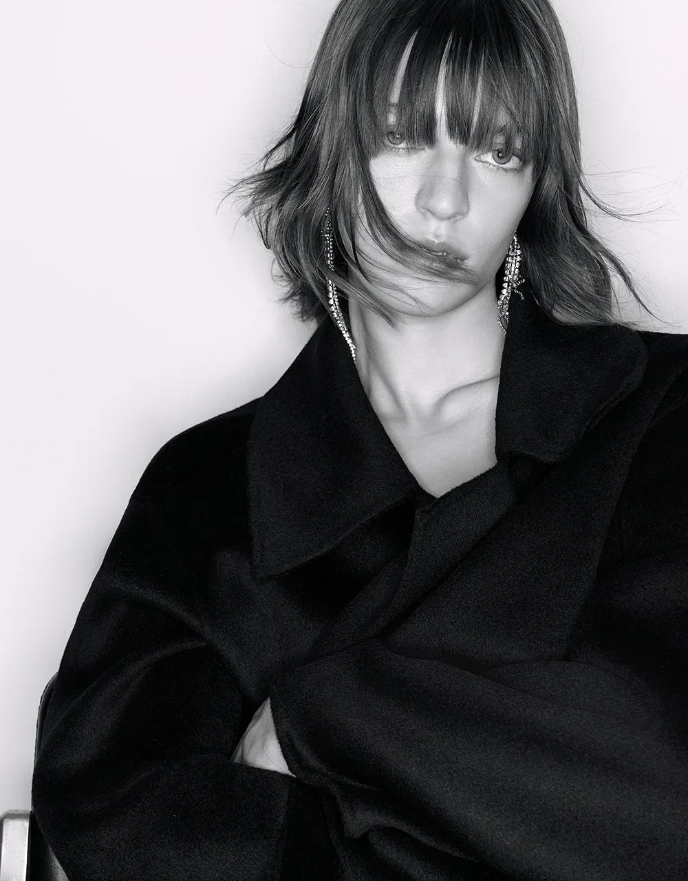 Woolen Long Coat With Belt sold by Urban Revivo product image thumbnail 5