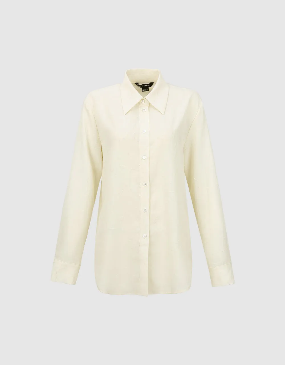 Button Up Straight Shirt sold by Urban Revivo product image thumbnail 2