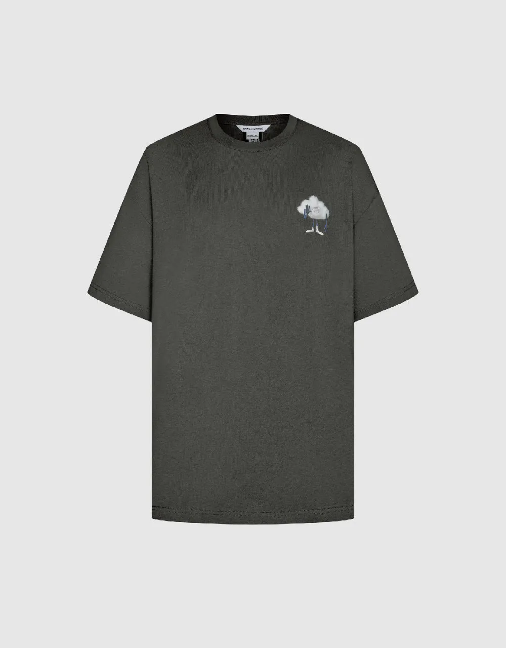 Printed Crew Neck T-Shirt sold by Urban Revivo product image thumbnail 2