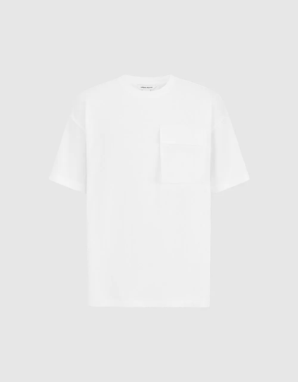 Crew Neck Loose T-Shirt sold by Urban Revivo product image thumbnail 2