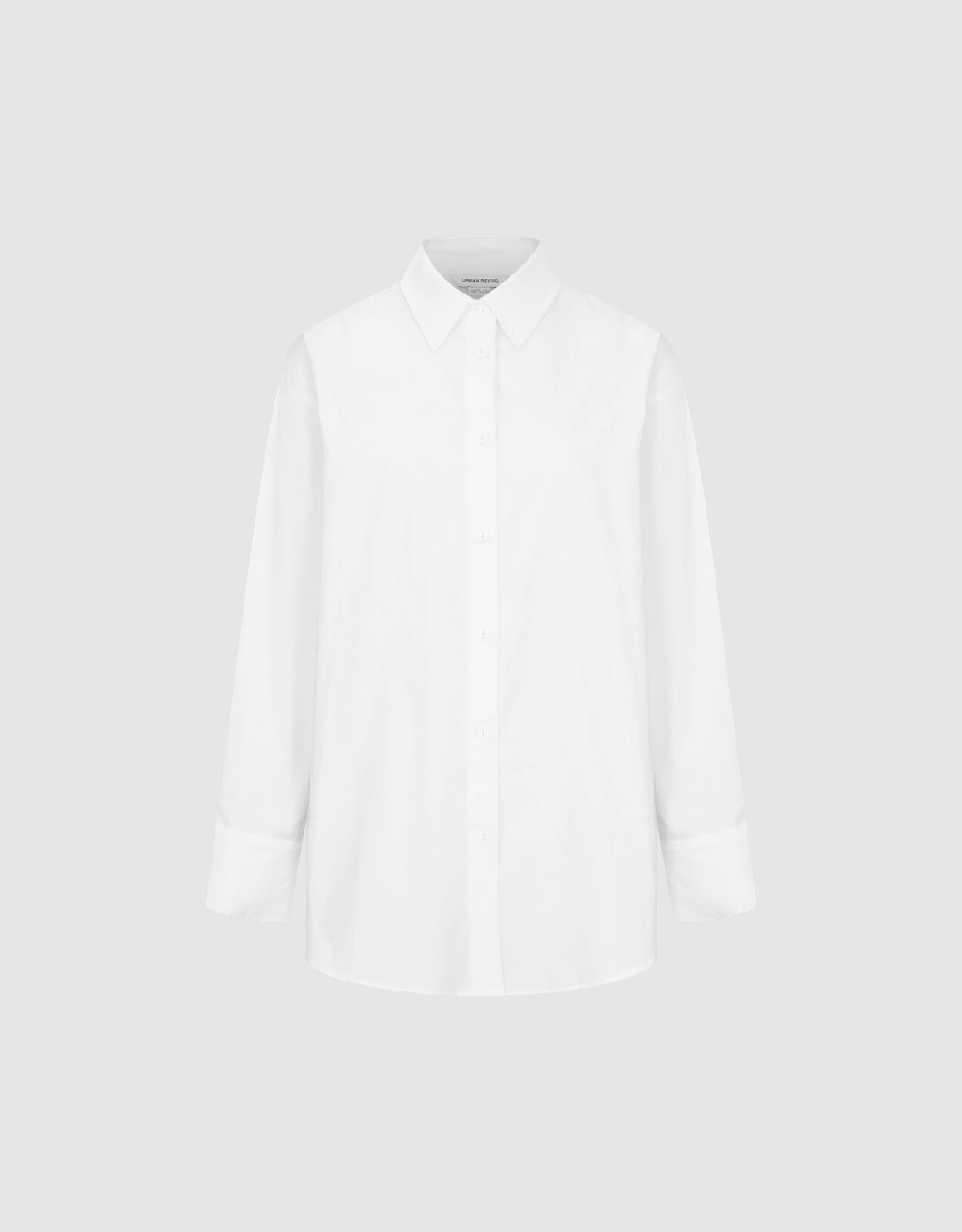 Button Up Straight Shirt sold by Urban Revivo product image thumbnail 2