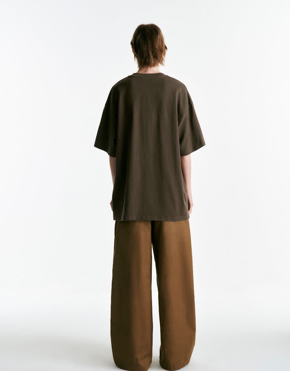 Admire Printed Crew Neck Loose Loose T-Shirt sold by Urban Revivo product image thumbnail 4
