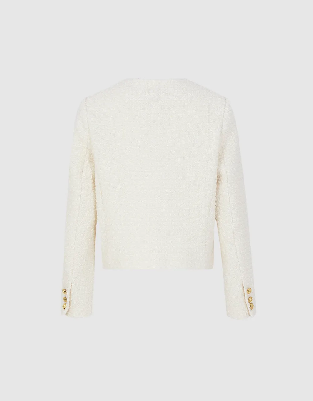 Multi-Pocket Tweed Jacket sold by Urban Revivo product image thumbnail 5