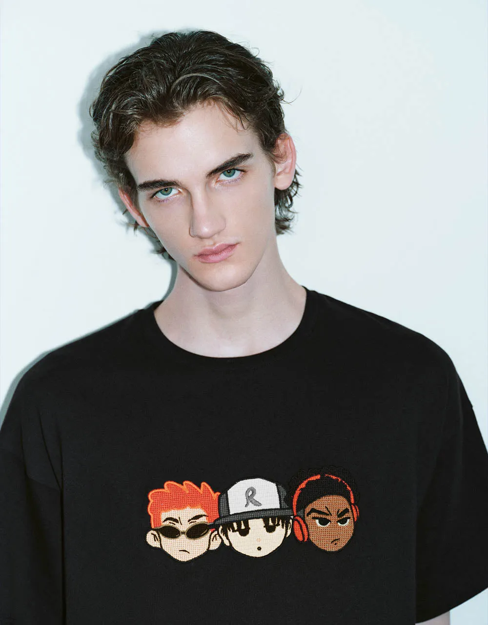 Crew Neck Loose T-Shirt sold by Urban Revivo product image thumbnail 4