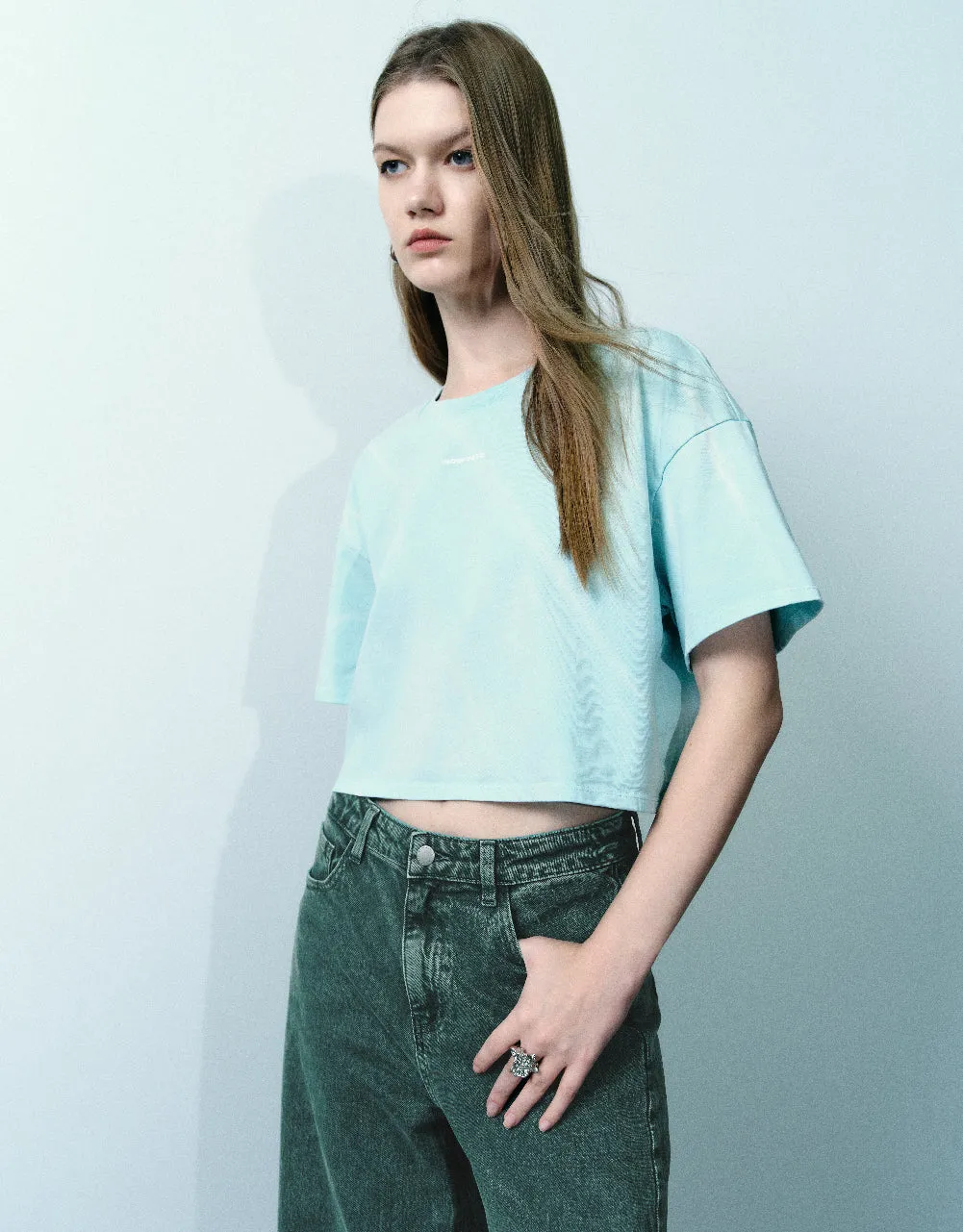 Letter Printed Crew Neck T-Shirt sold by Urban Revivo product image thumbnail 3