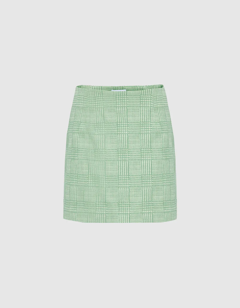 Plaid Pattern Mini Skirt sold by Urban Revivo