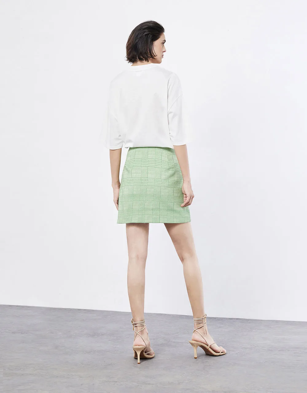 Plaid Pattern Mini Skirt sold by Urban Revivo product image thumbnail 4