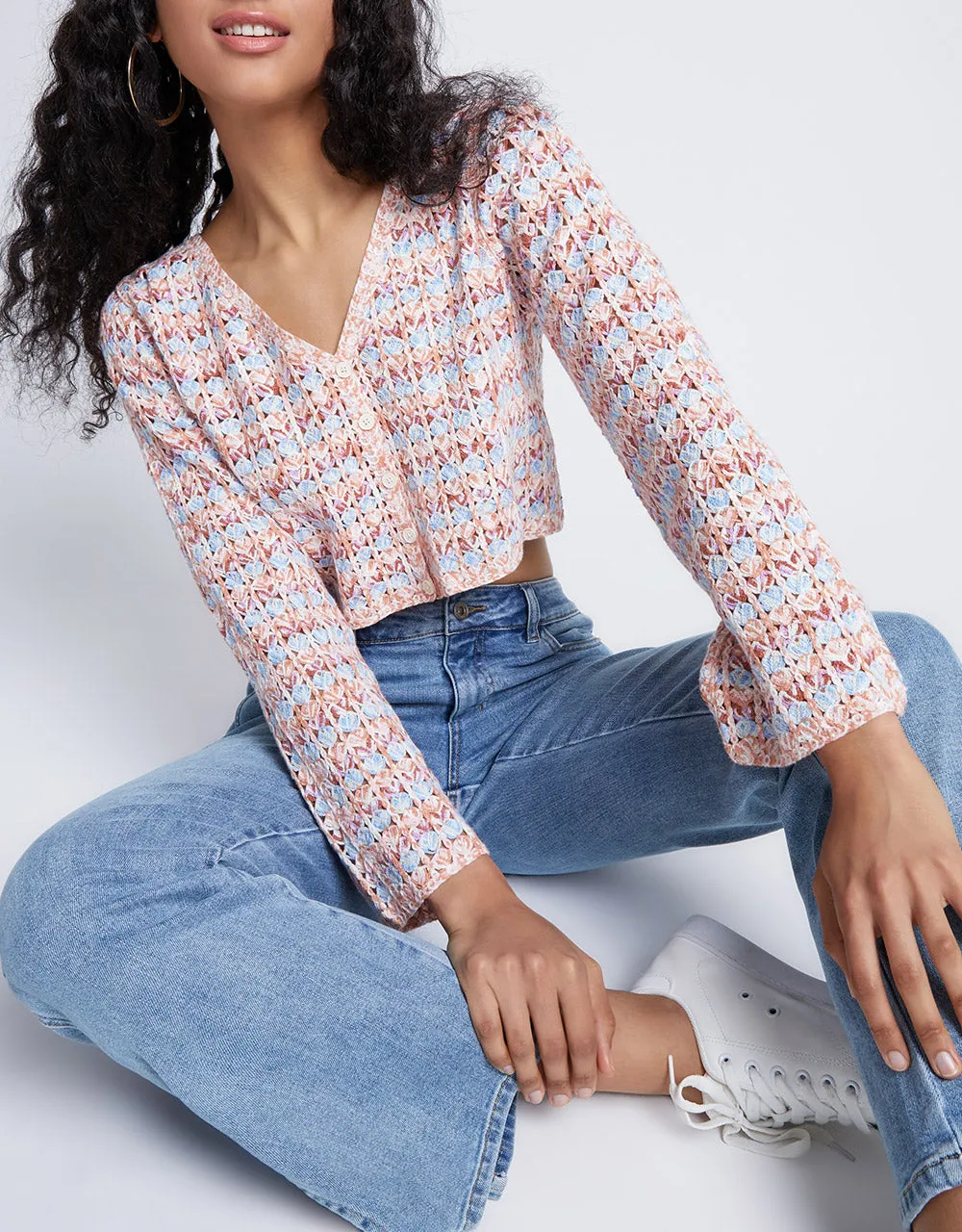 Striped Button Up Cardigan sold by Urban Revivo product image thumbnail 3