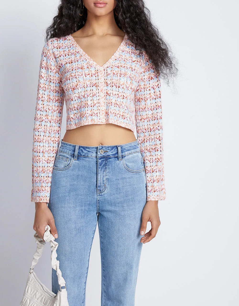 Striped Button Up Cardigan sold by Urban Revivo product image thumbnail 2