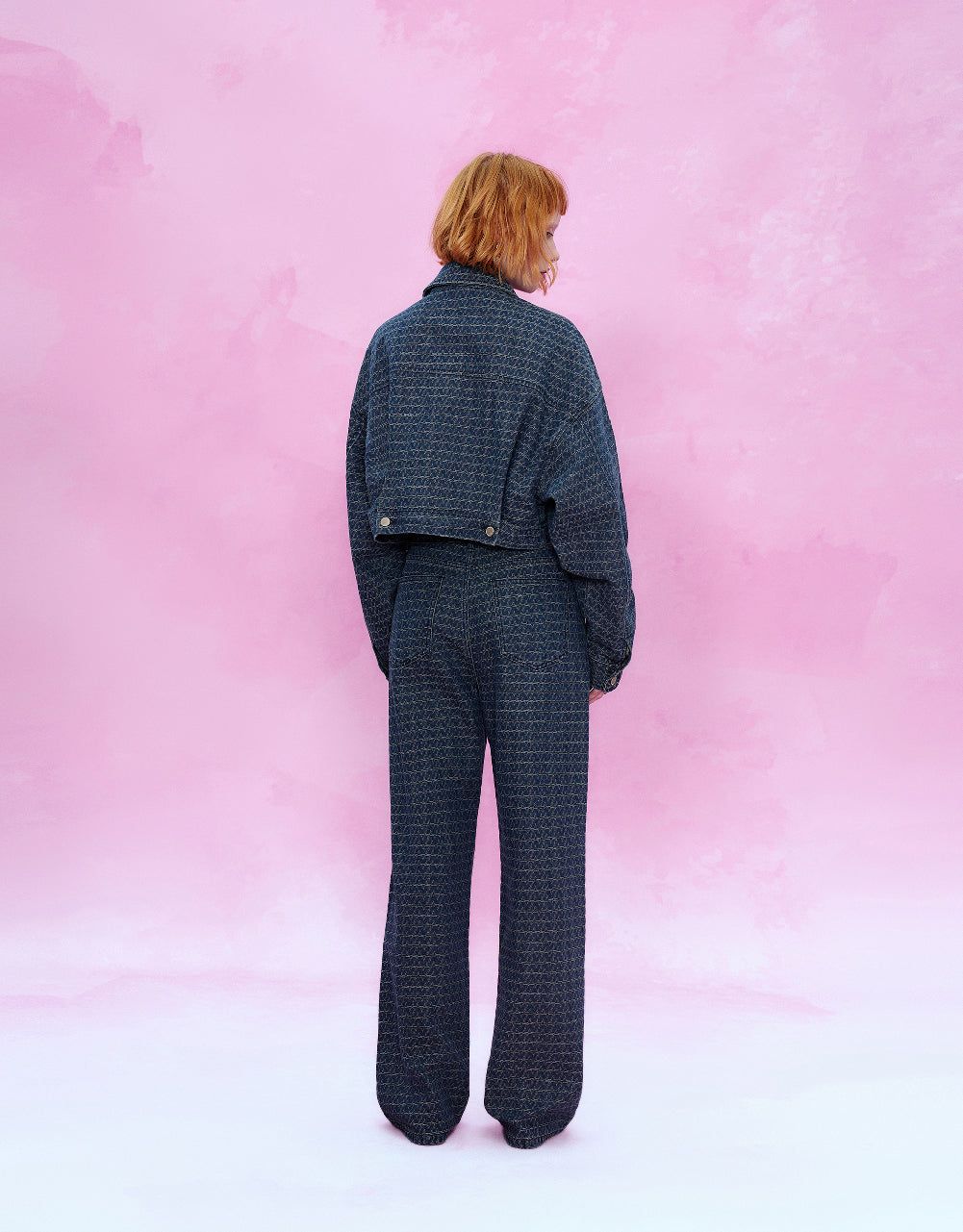 Textured Wide-Leg Jeans sold by Urban Revivo product image thumbnail 5