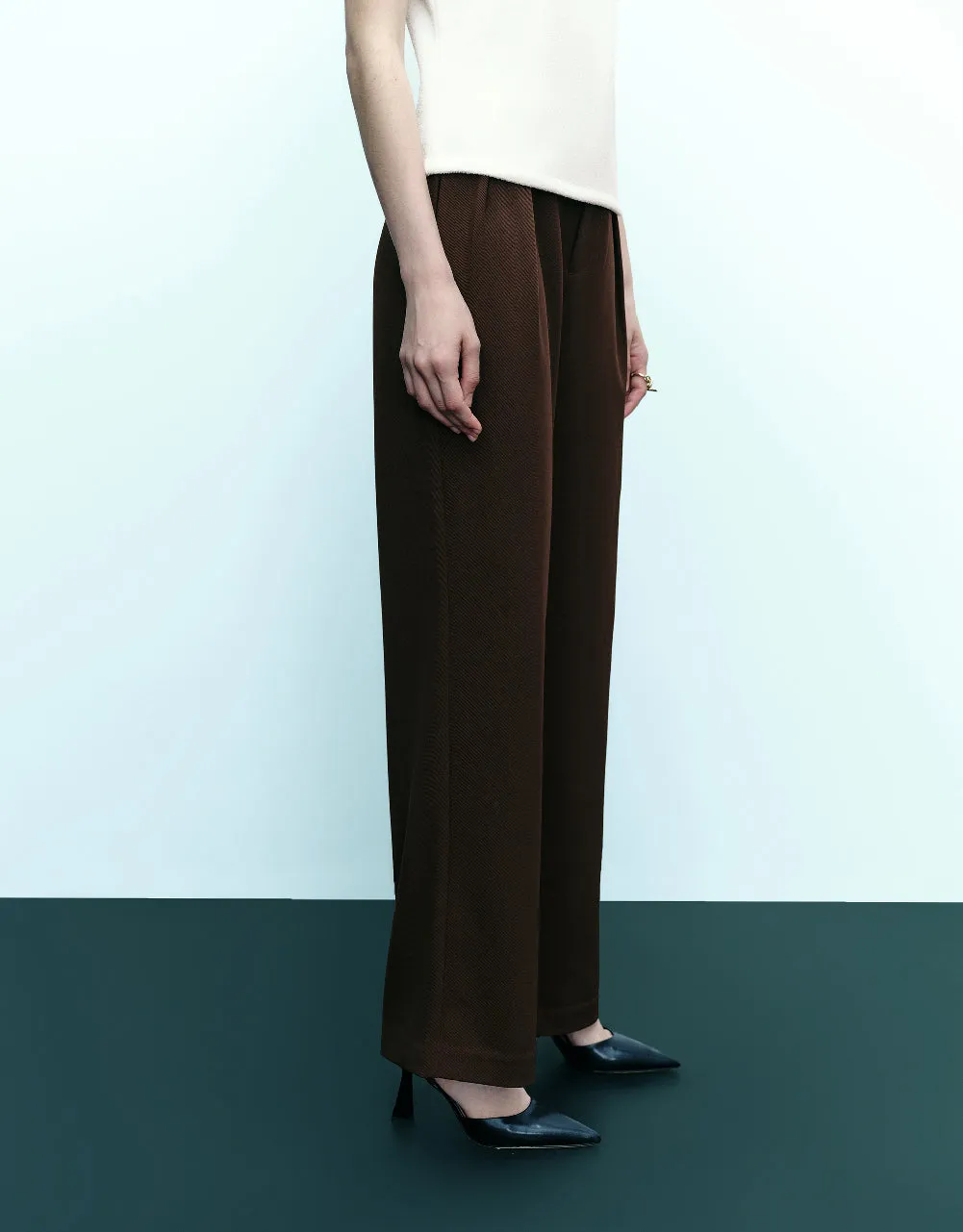 Wide-Leg Pants sold by Urban Revivo product image thumbnail 3