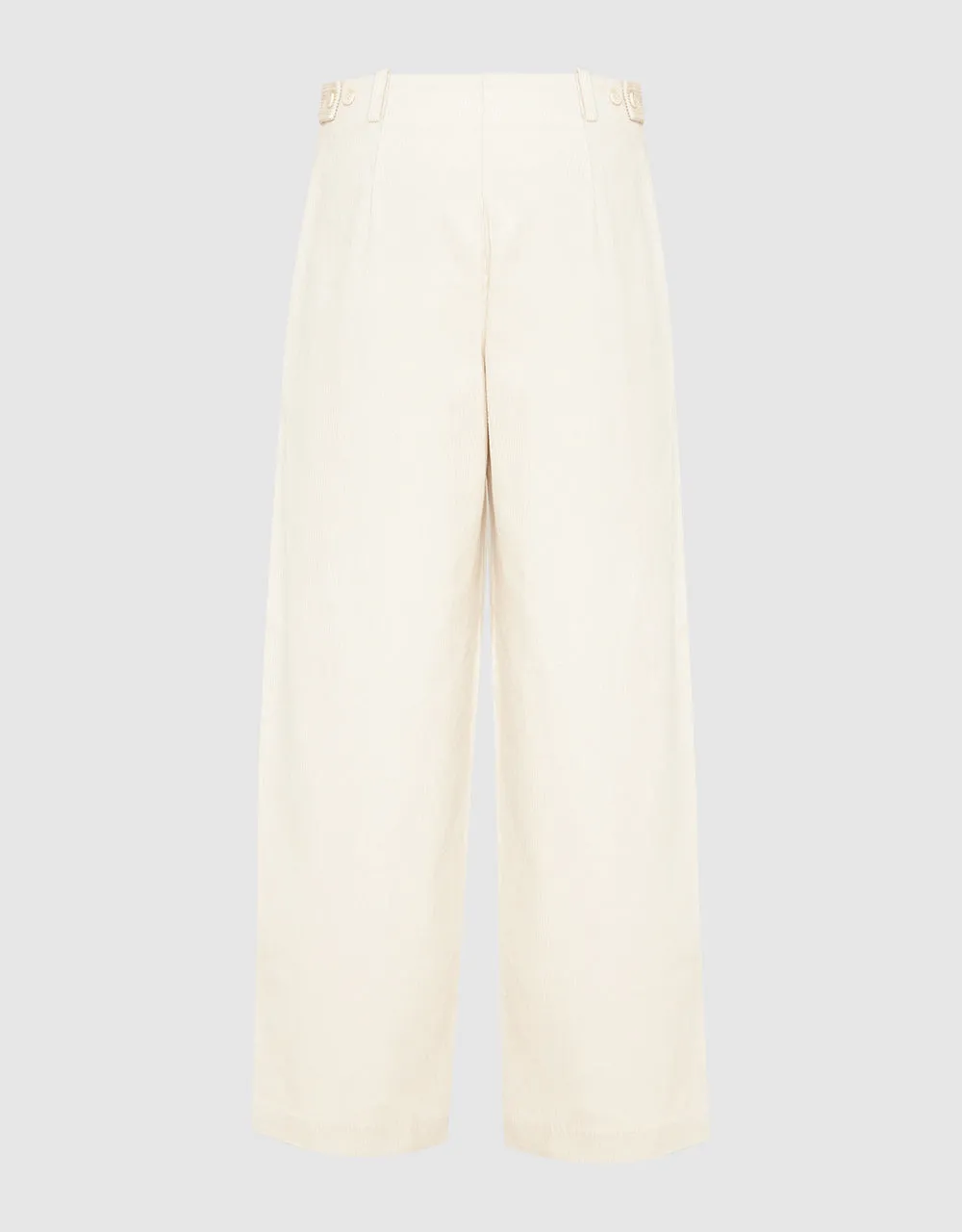 Textured Wide-Leg Pants sold by Urban Revivo product image thumbnail 3