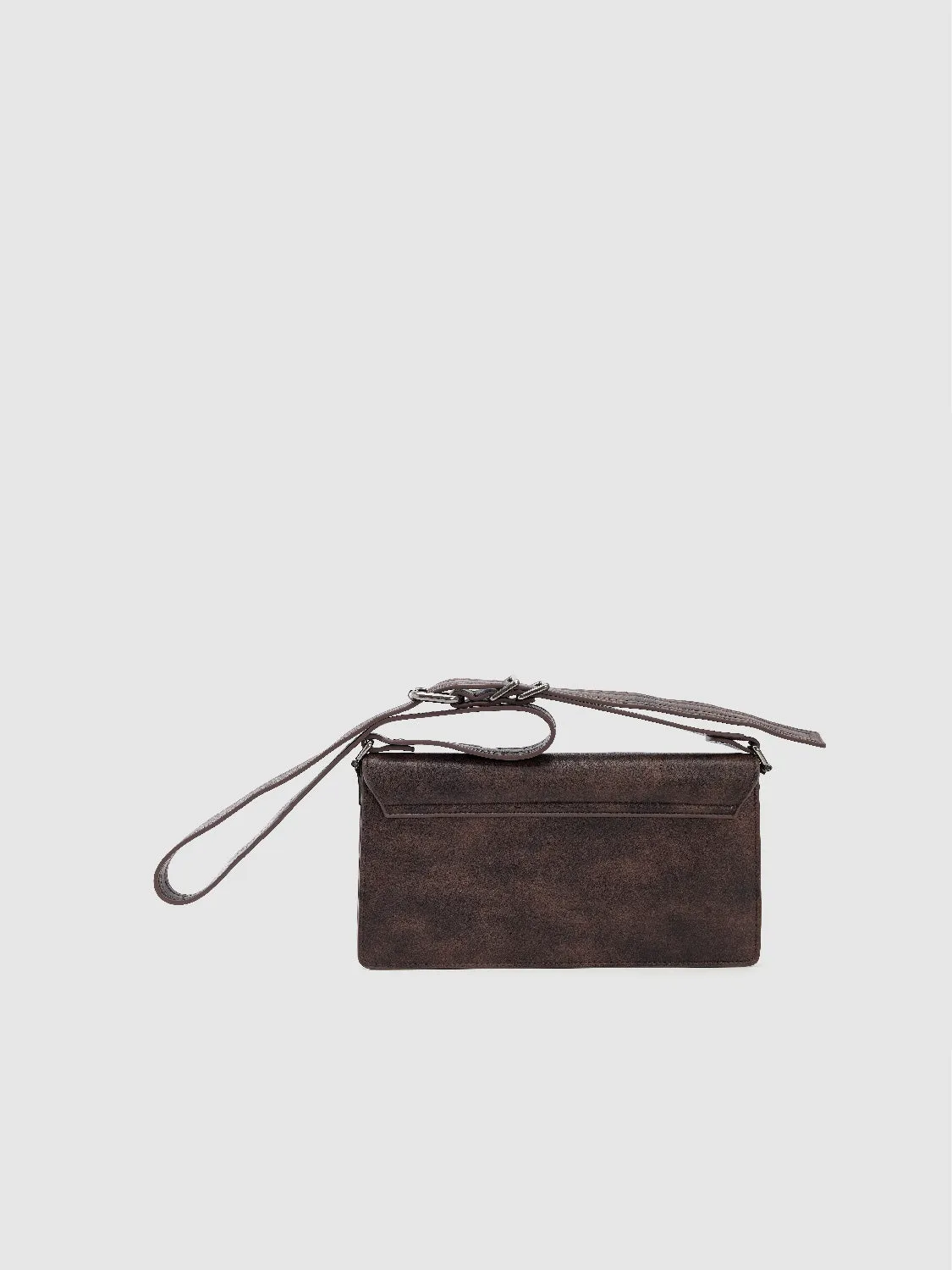 Distressed Vegan Leather Shoulder Bag sold by Urban Revivo product image thumbnail 4
