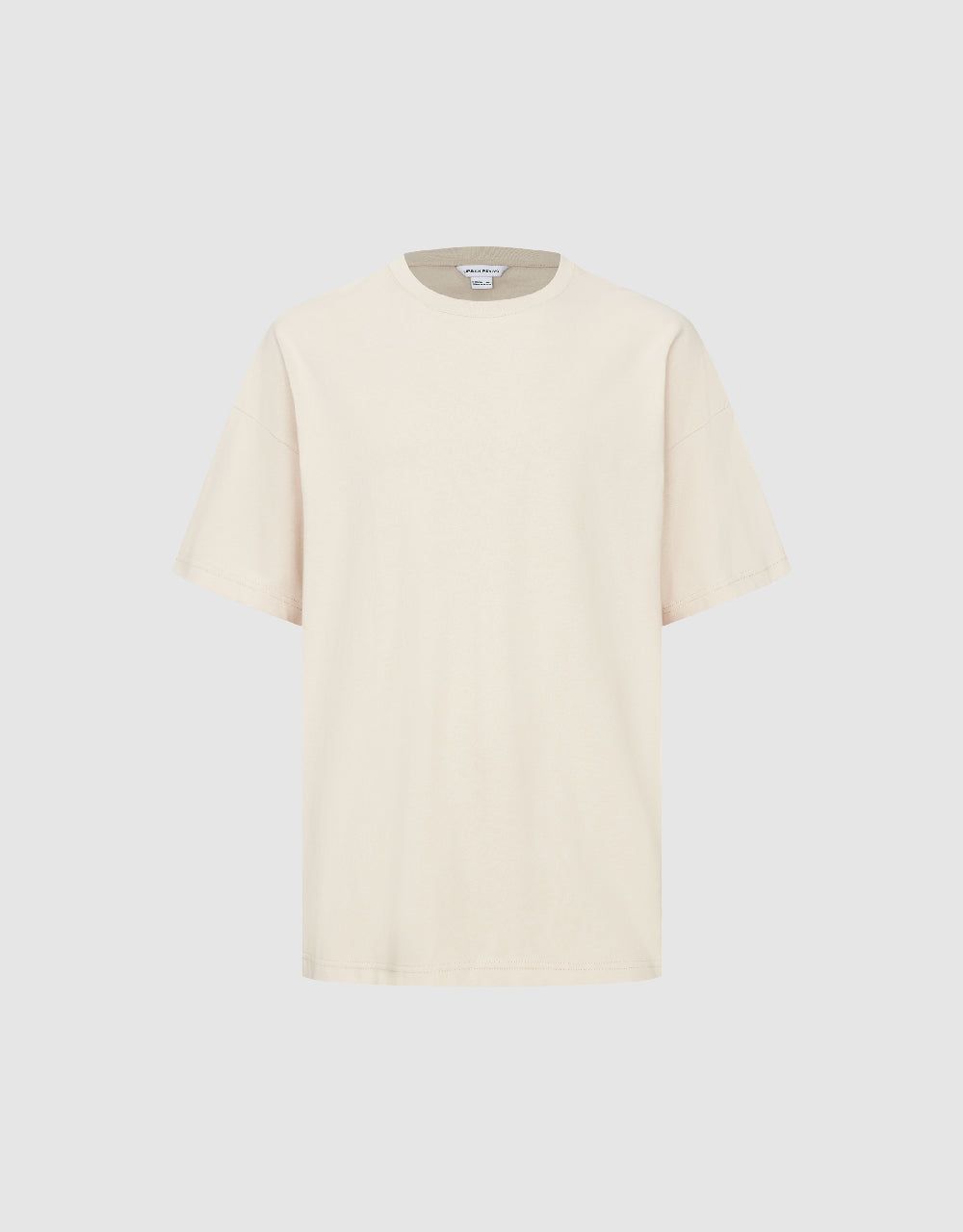 Drop Shoulder Sleeve Crew Neck T-Shirt sold by Urban Revivo product image thumbnail 3