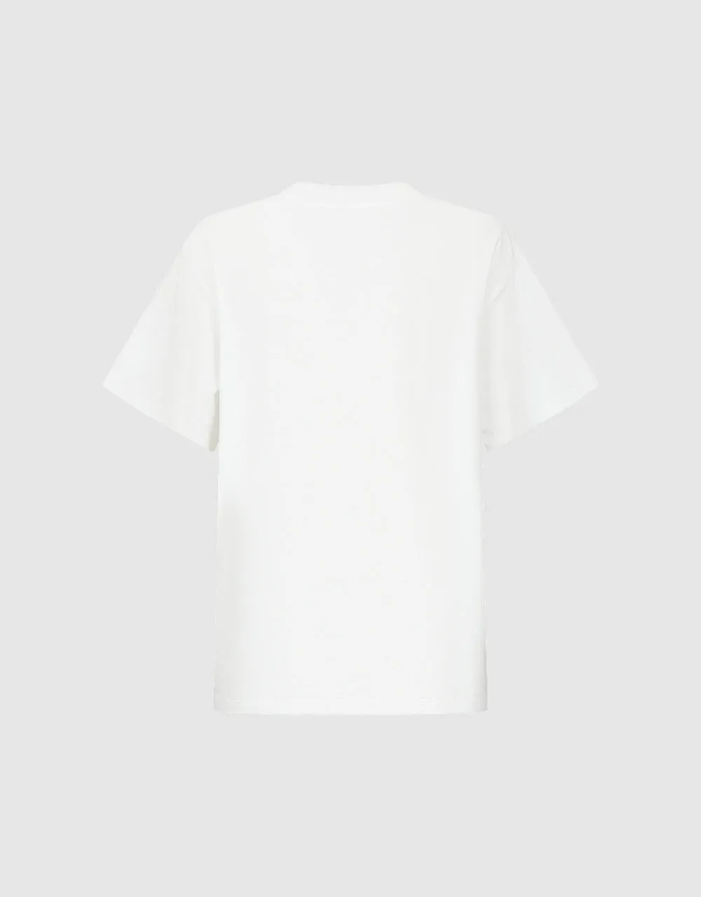 Cat Printed Crew Neck Straight T-Shirt sold by Urban Revivo product image thumbnail 5