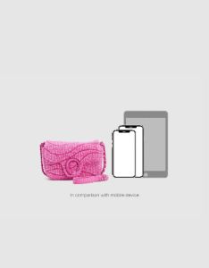 Denim Embossed Shoulder Bag sold by Urban Revivo