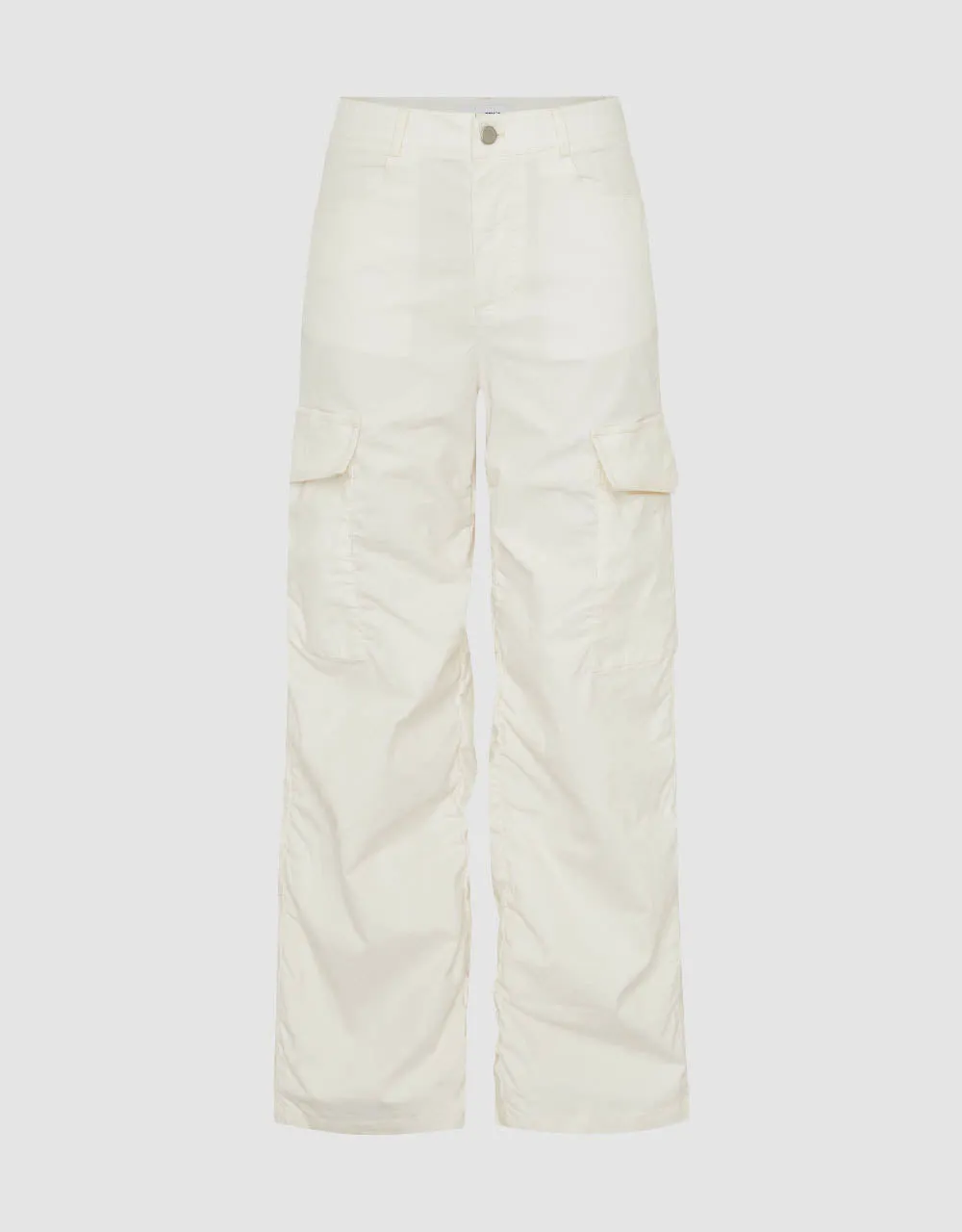 Multi-Pocket Wide-Leg Pants sold by Urban Revivo