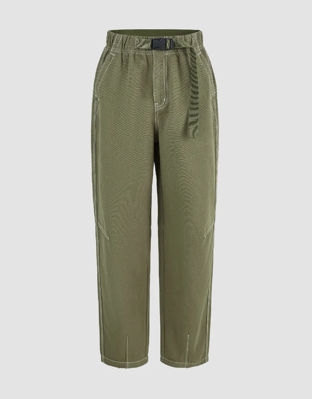 Carrot Fit Jeans With Belt sold by Urban Revivo