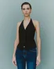 Skinny V-Neck Vest sold by Urban Revivo