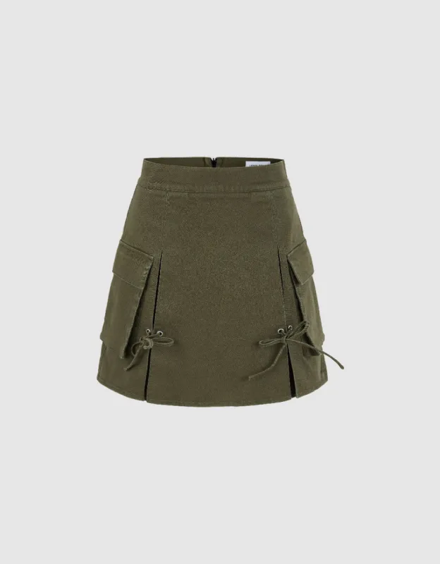 Mini A-Line Skirt sold by Urban Revivo