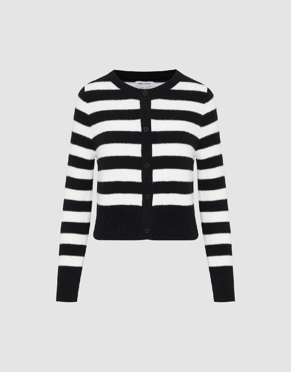 Striped Knitted Cardigan sold by Urban Revivo product image thumbnail 2