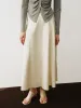 A-Line Denim Skirt sold by Urban Revivo