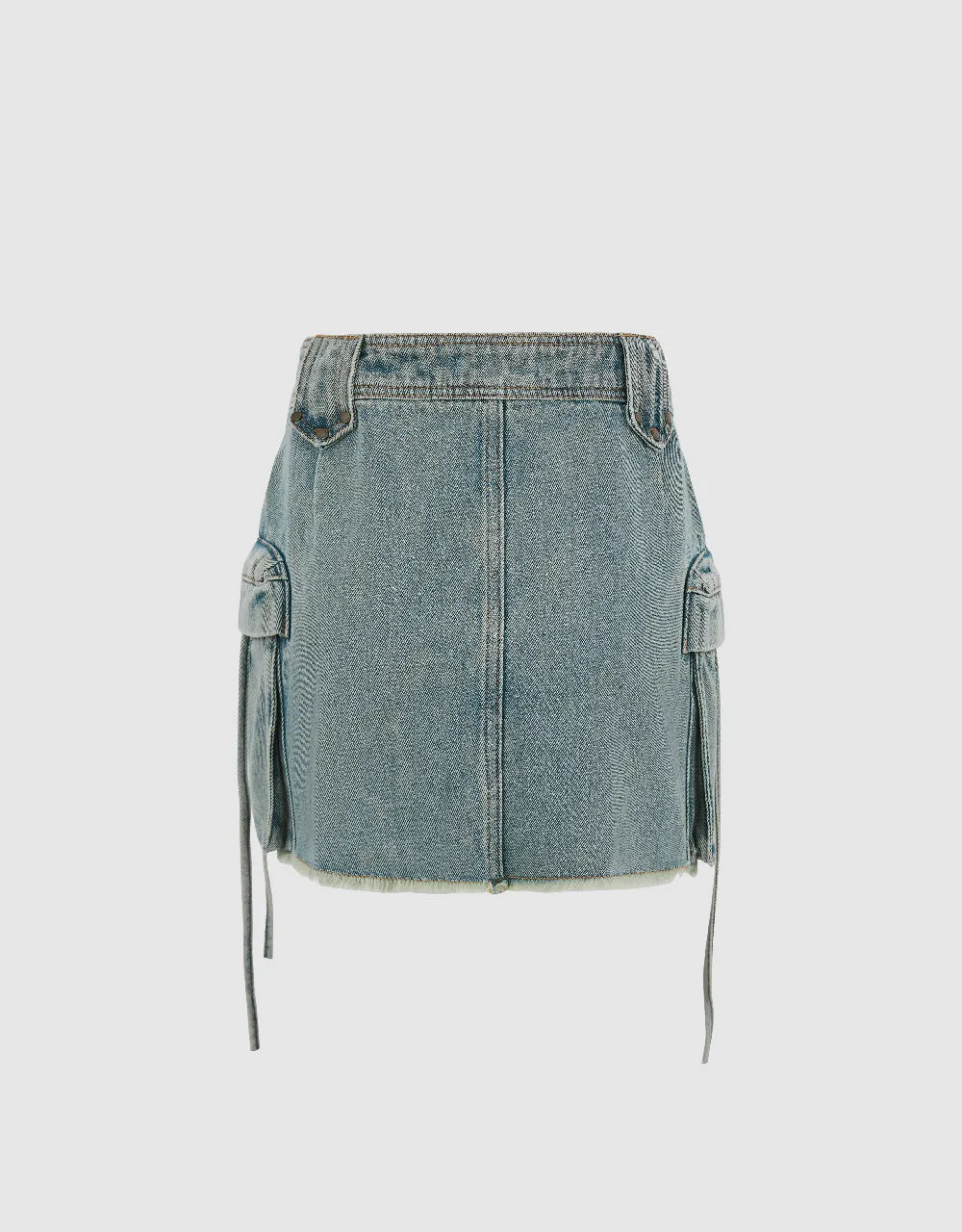 Mini Denim Skirt sold by Urban Revivo product image thumbnail 3