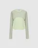 2 In 1 Crew Neck Loose T-Shirt sold by Urban Revivo