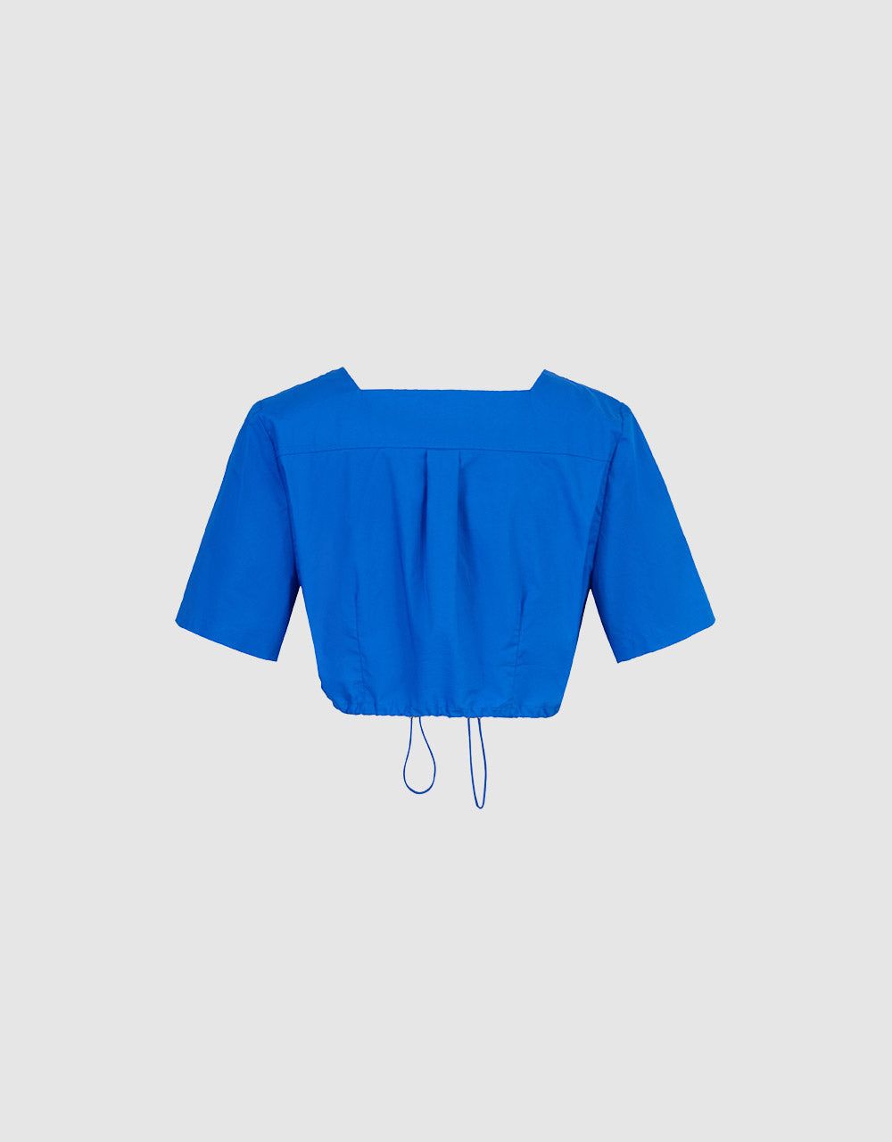 Zip Up Cropped Shirt sold by Urban Revivo product image thumbnail 4